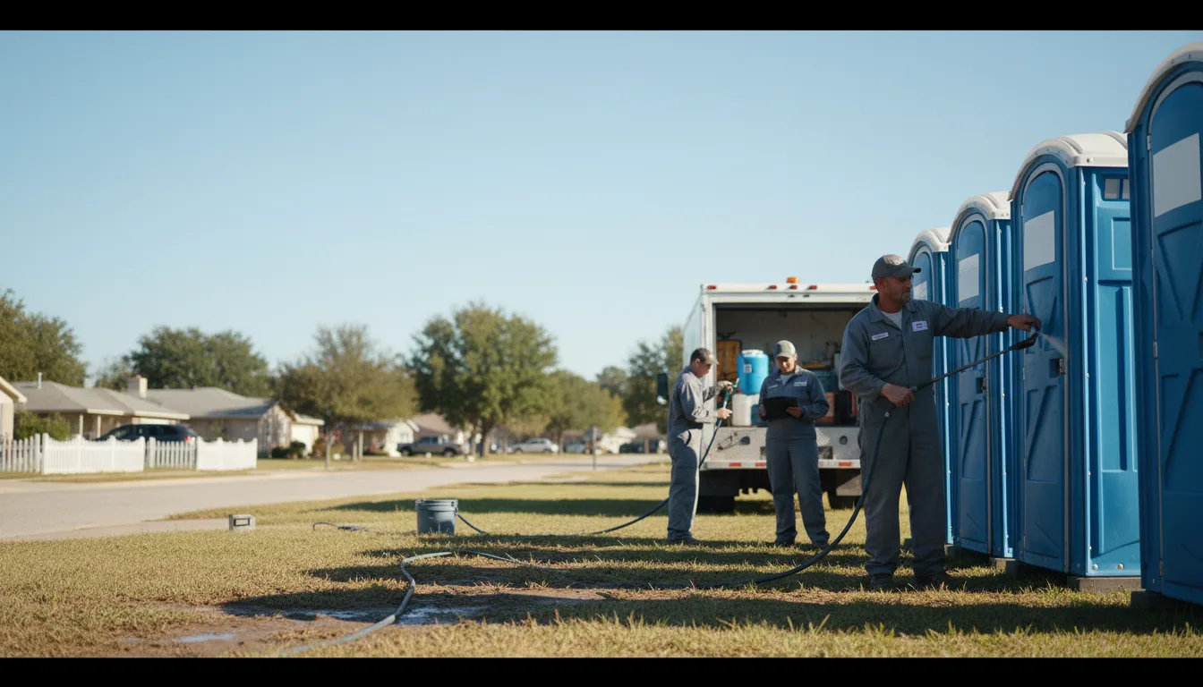 Long-Term Portable Toilet Rental in Midkiff, TX near me